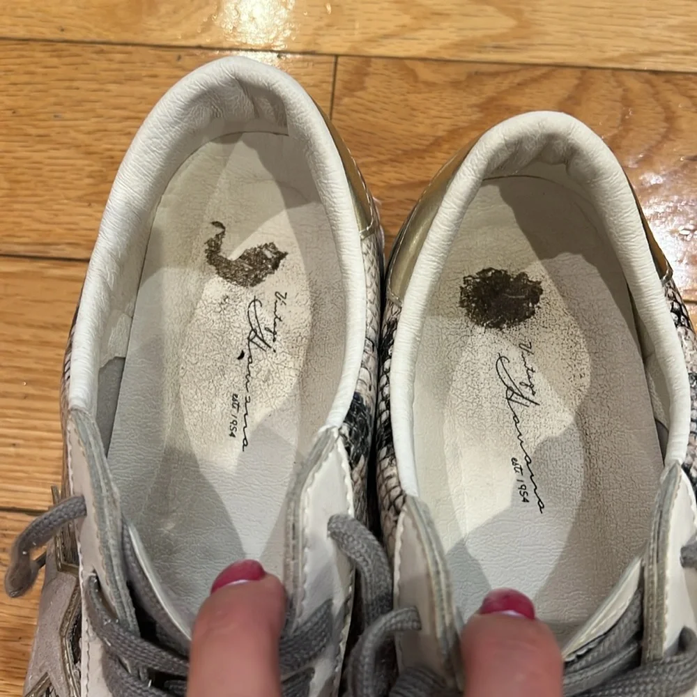 Women’s SZ 9 SNAKE MULTI PRINT VINTAGE HAVANA Sneakers - Picture 6 of 8